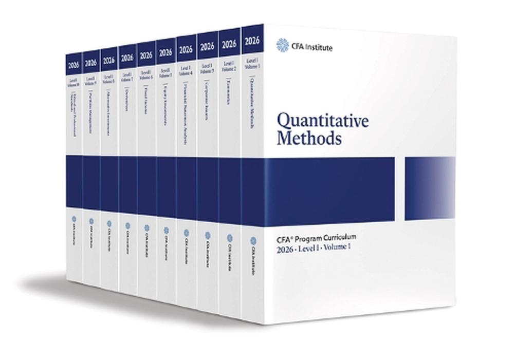 2026 CFA Program Curriculum Level I Box Set, 9781961409934