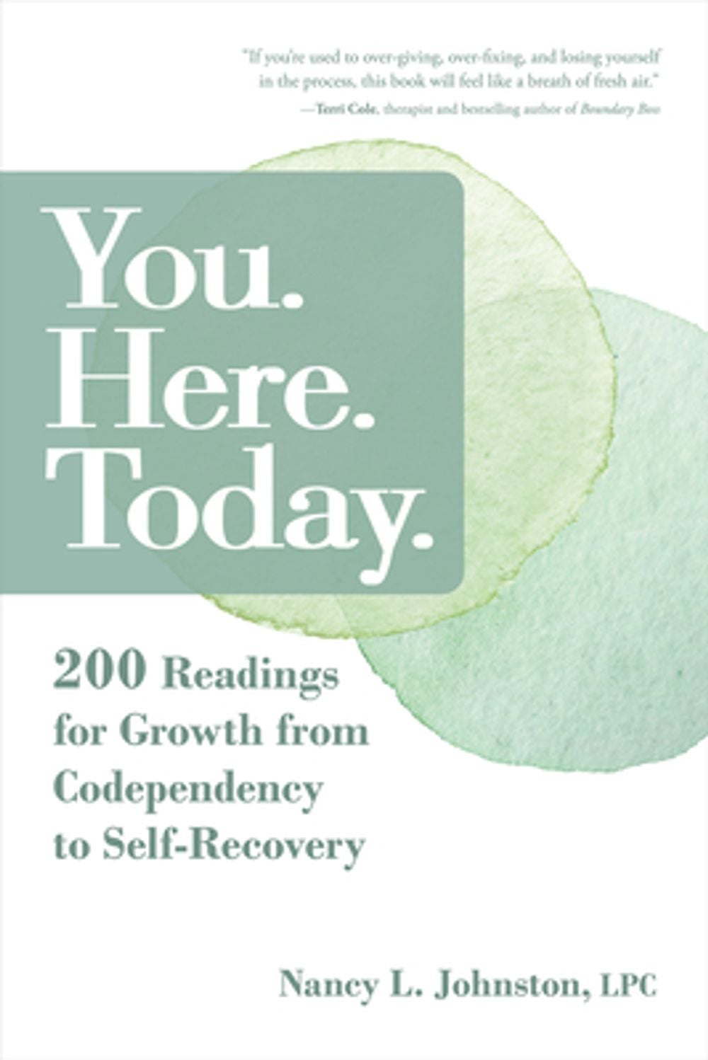 You. Here. Today. by Nancy Johnston - ISBN: 9781962305617