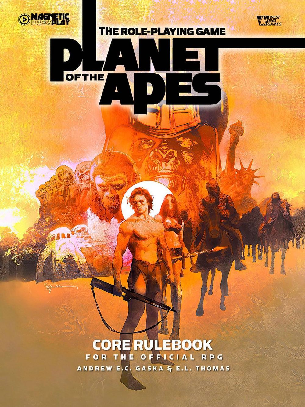 The Planet of the Apes RPG Core Rulebook by Andrew E.C. Gaska - ISBN: 9781962413039