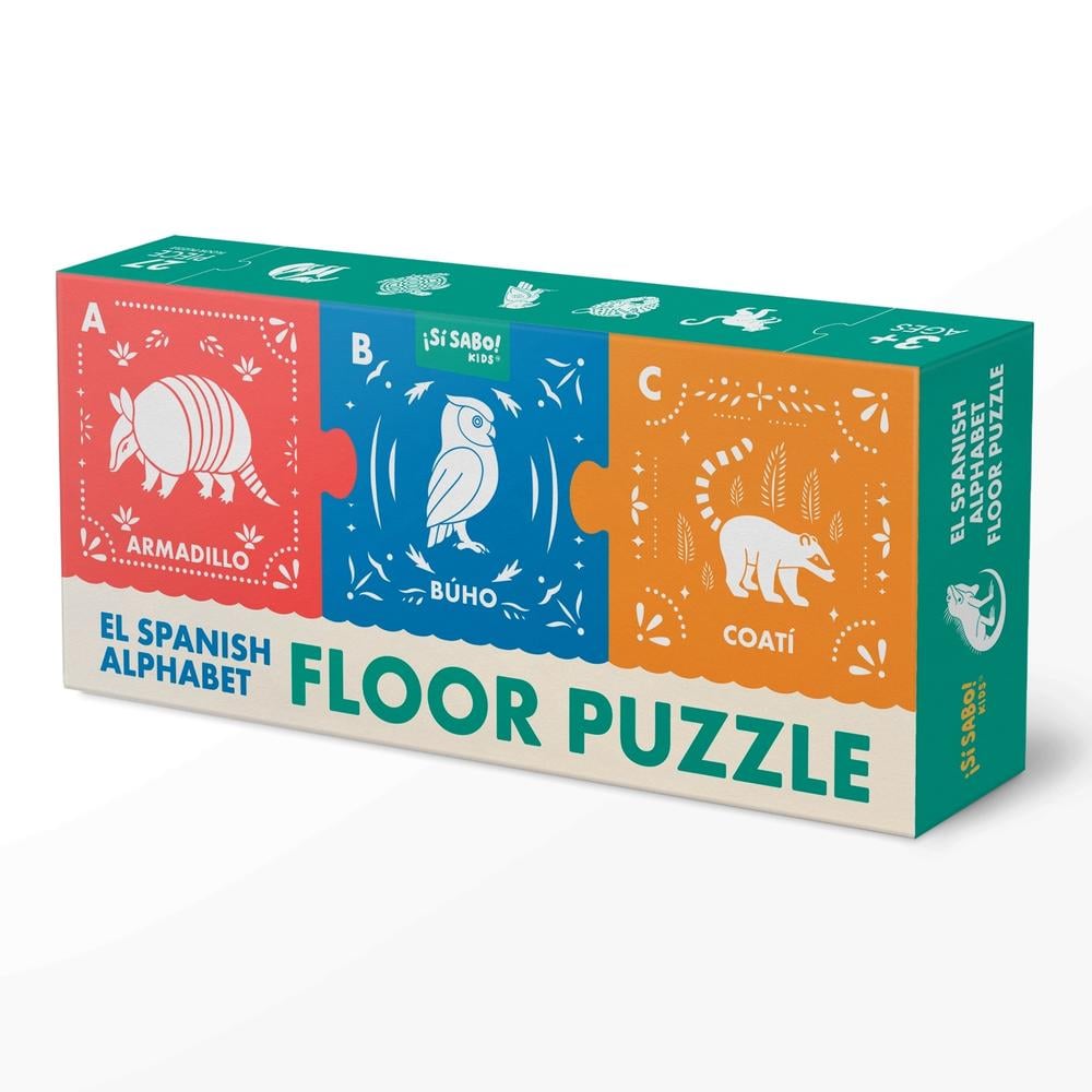 El Spanish Alphabet Jumbo Floor Puzzle by Mike Alfaro - ISBN: 9781963183160