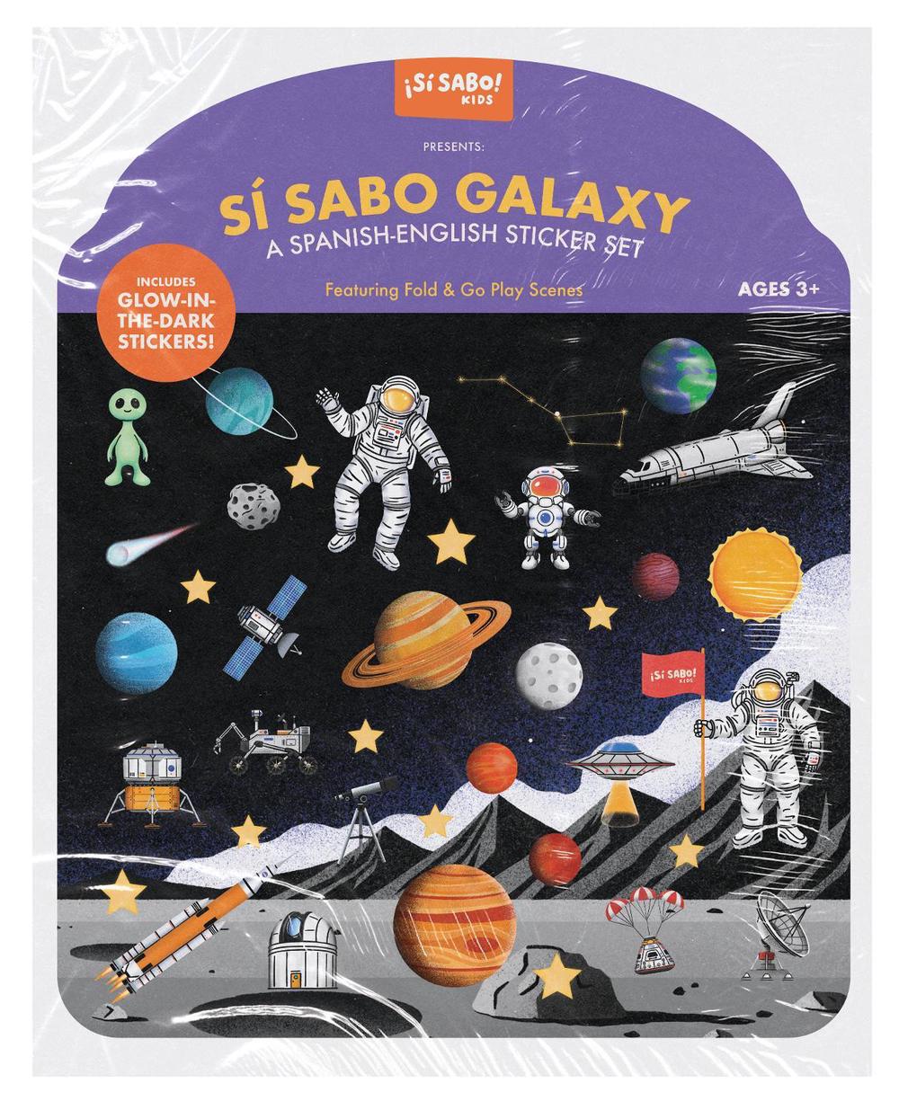 Space Sticker Book: Reusable Puffy Sticker Activity Book for Kids by Mike Alfaro - ISBN: 9781963183177
