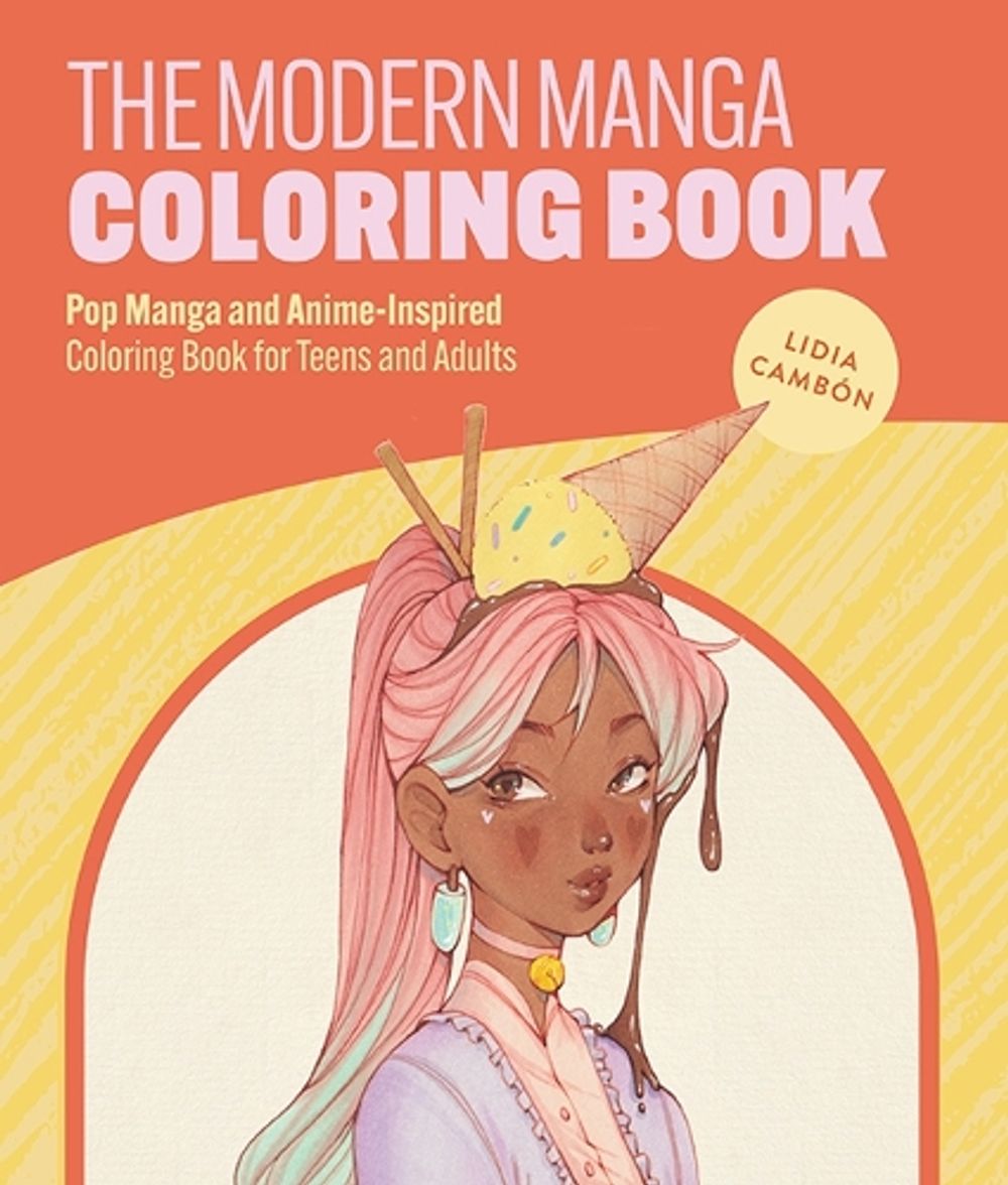 The Modern Manga Coloring Book by Lidia Cambón - ISBN: 9781963183351