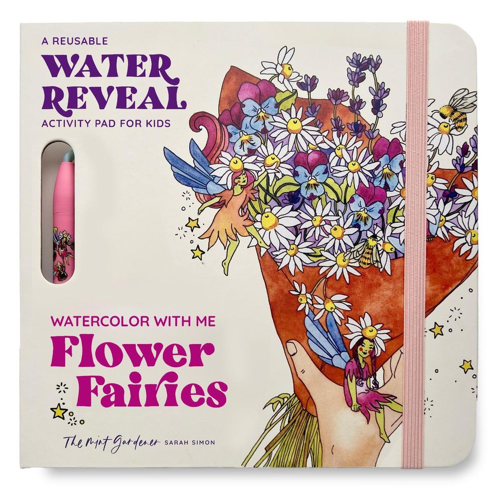 Watercolor With Me: Flower Fairies by Sarah Simon - ISBN: 9781963183467