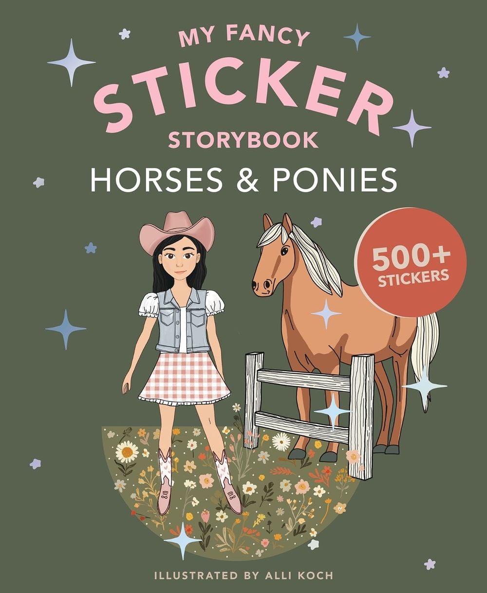 My Fancy Sticker Storybook: Horses & Ponies by Alli Koch - ISBN: 9781963183917