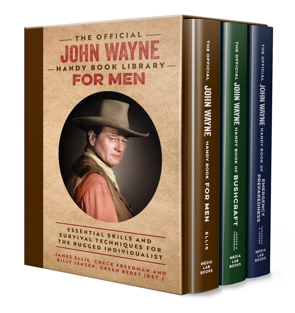 The Official John Wayne Handy Book Library for Men (Boxed Set) by James Ellis - ISBN: 9781964487182