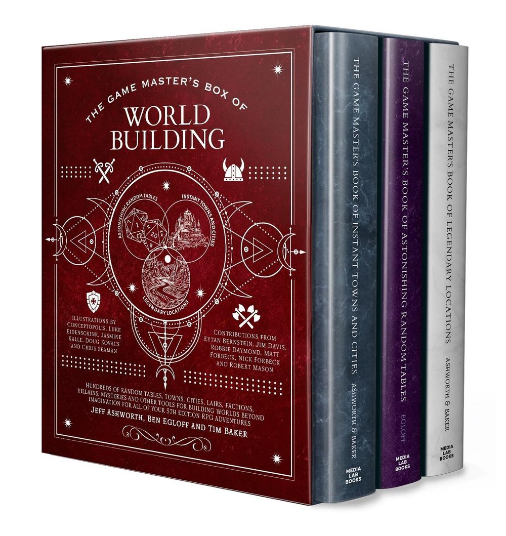 The Game Master's Box of Worldbuilding by Jeff Ashworth - ISBN: 9781964487243