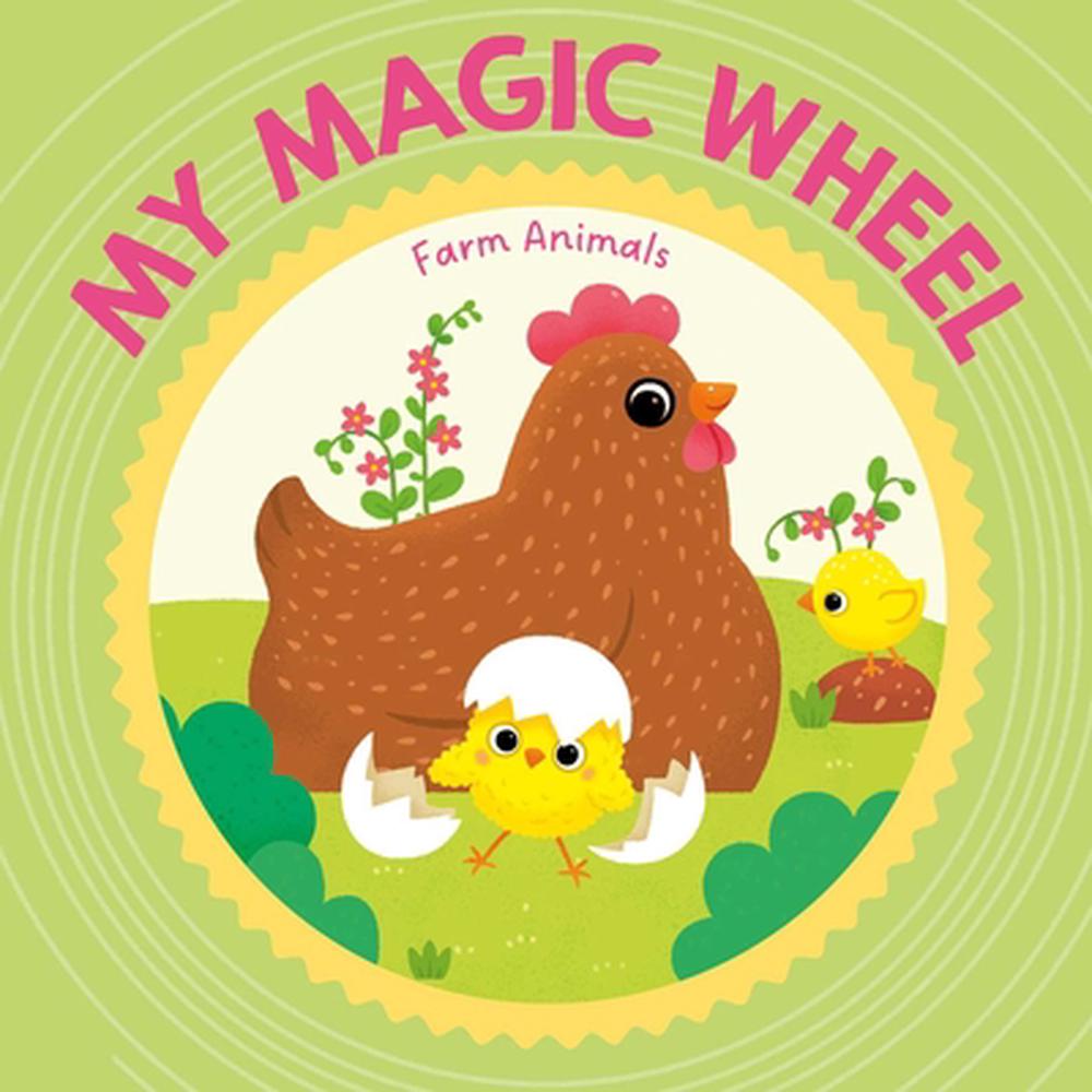 My Magic Wheel - Farm Animals by Little Genius Books, Board Book ...