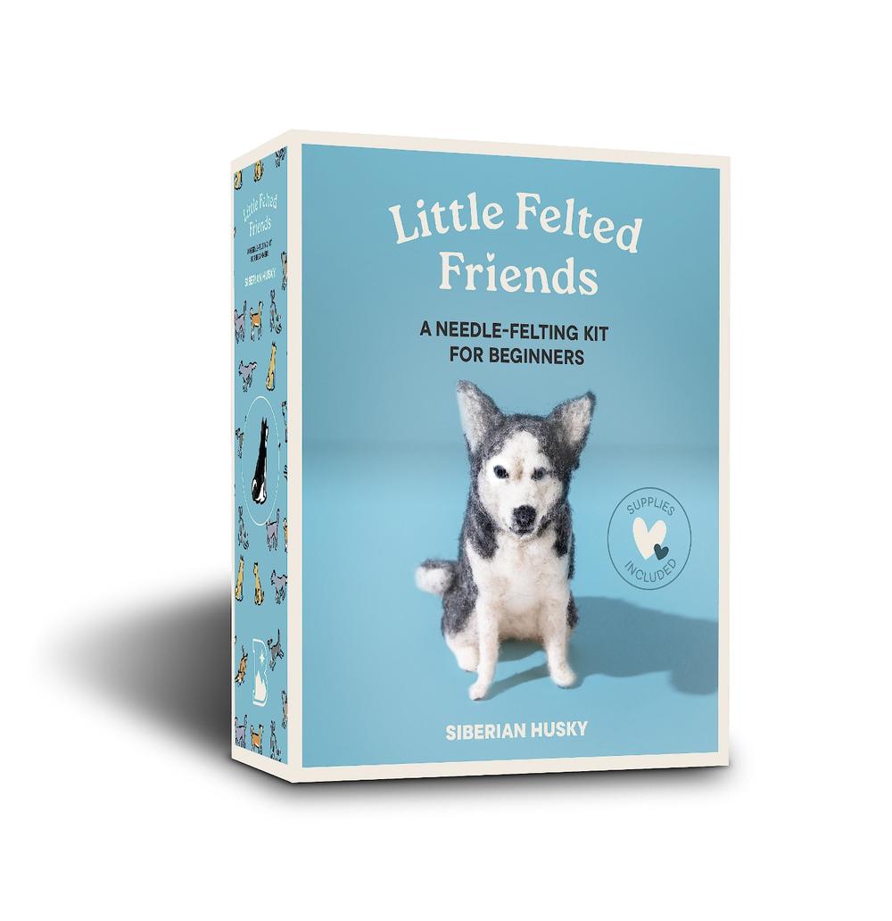 Little Felted Friends: Siberian Husky, 9781969889066