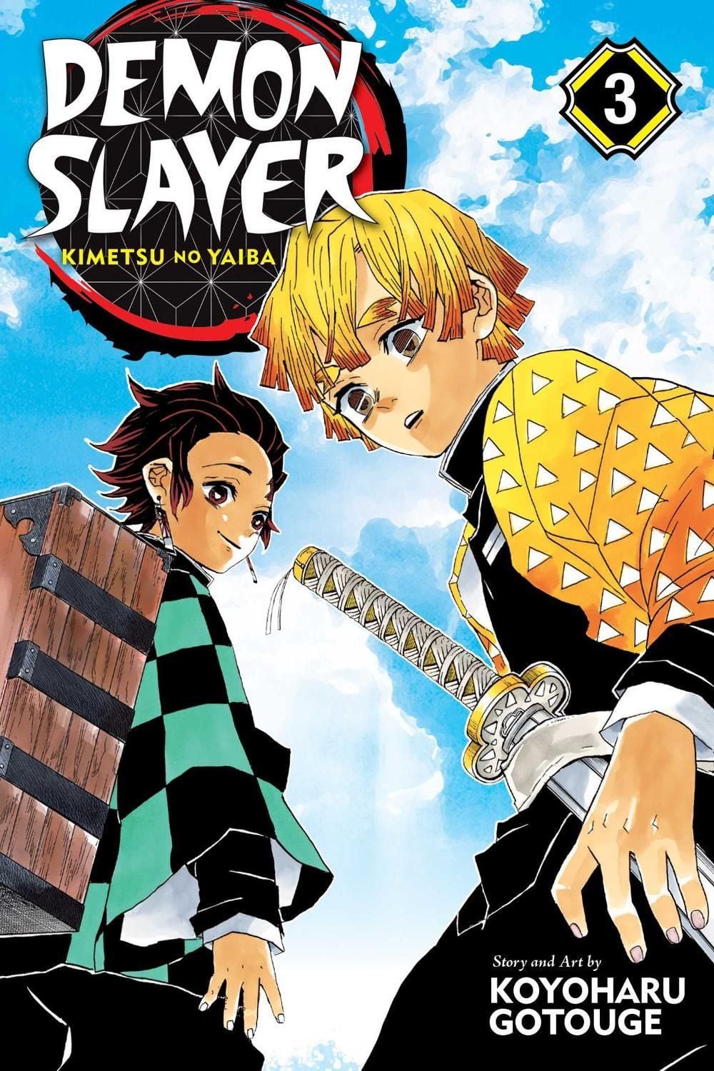 Demon Slayer: Kimetsu no Yaiba, Vol. 3 by Koyoharu Gotouge - ISBN: 9781974700547