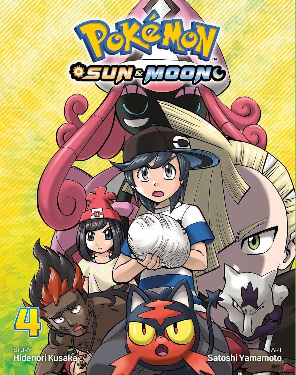Pokémon: Sun & Moon, Vol. 4 by Hidenori Kusaka - ISBN: 9781974703050