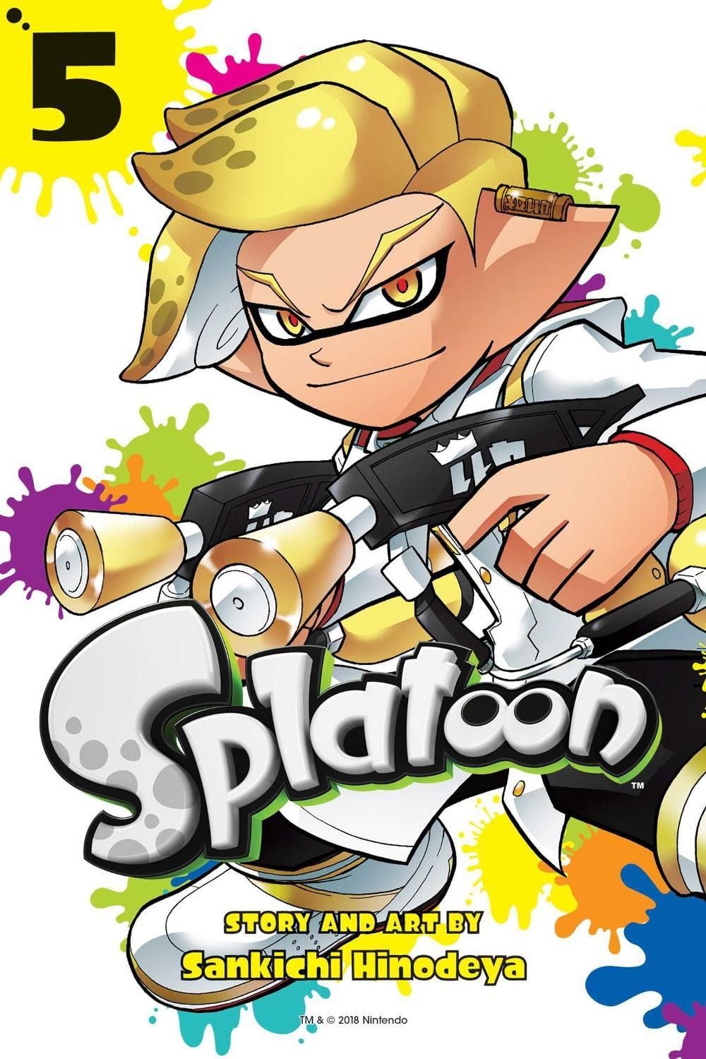 Splatoon, Vol. 5 by Sankichi Hinodeya - ISBN: 9781974703074