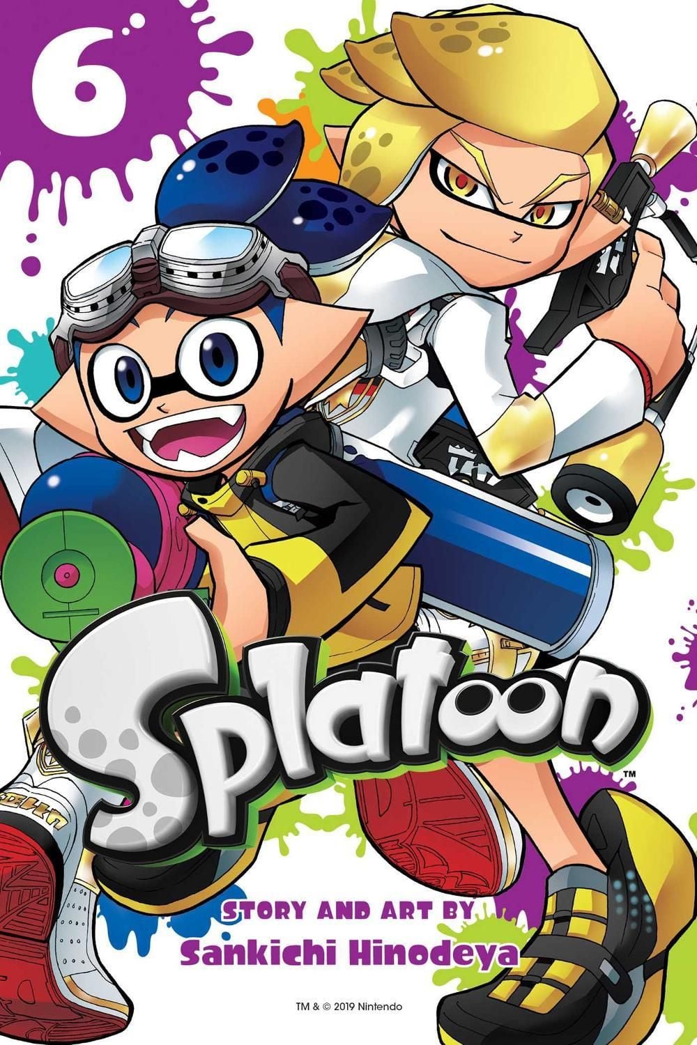 Splatoon, Vol. 6 by Sankichi Hinodeya - ISBN: 9781974705511