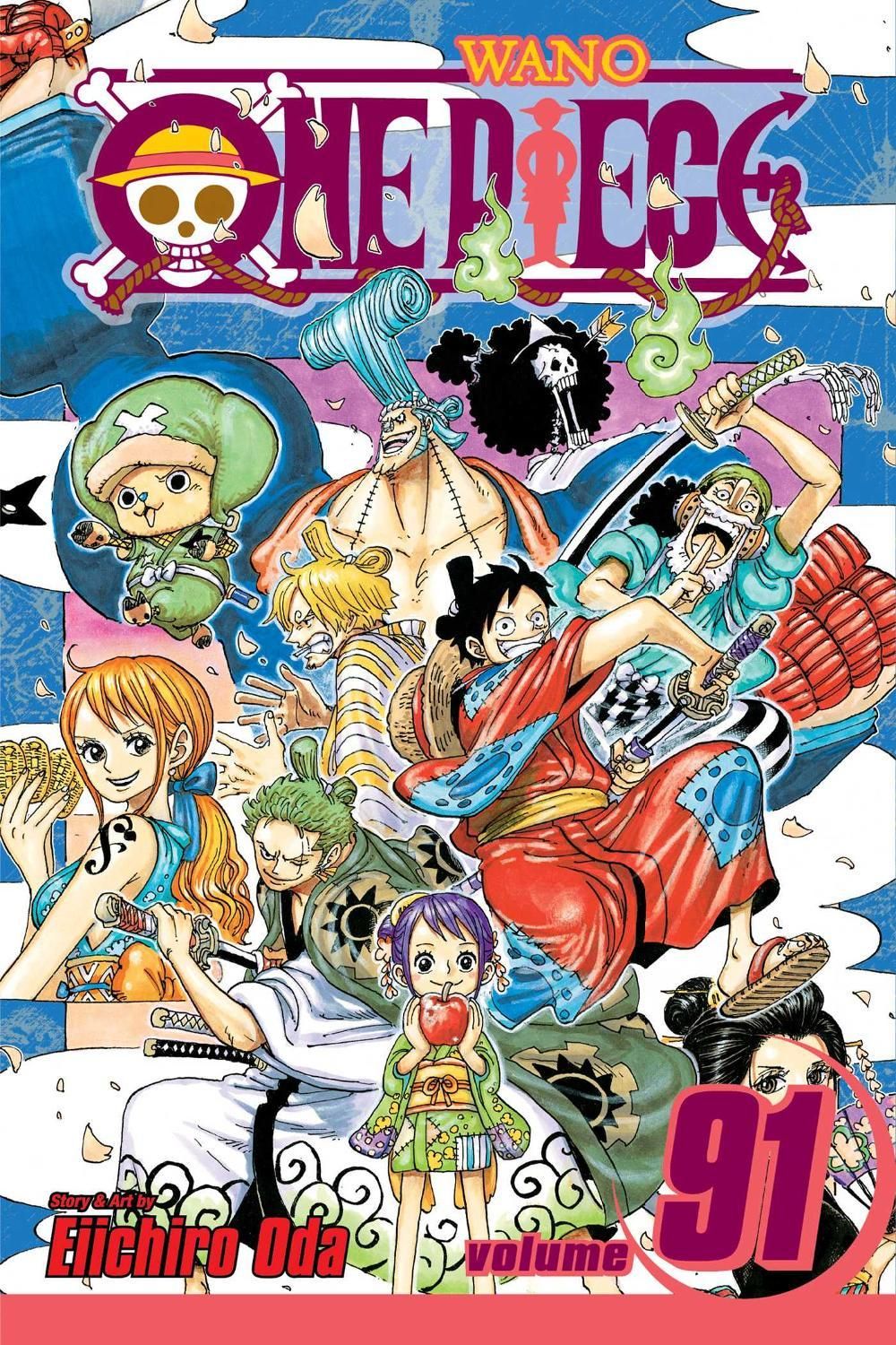 One Piece: Adventure in the Land of Samurai (Volume 91) by Eiichiro Oda - ISBN: 9781974707010