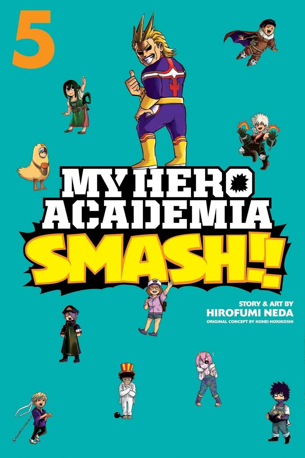 My Hero Academia: Smash!!, Vol. 5 by Hirofumi Neda - ISBN: 9781974708703