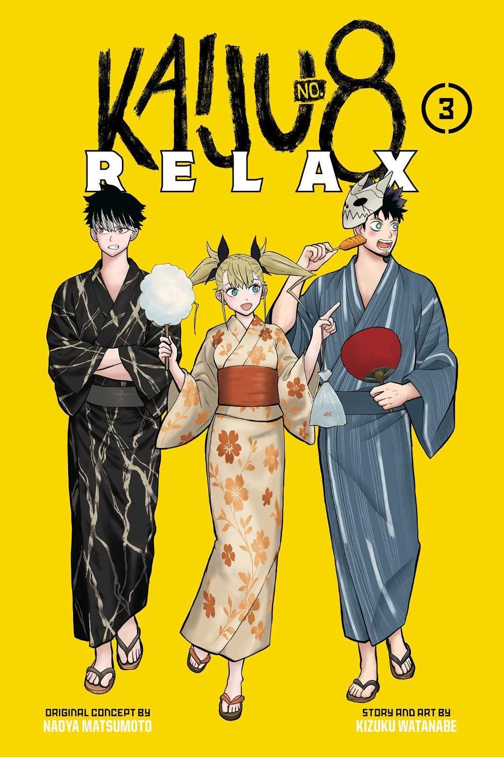 Kaiju No. 8: Relax, Vol. 3 by Kizuku Watanabe - ISBN: 9781974716753