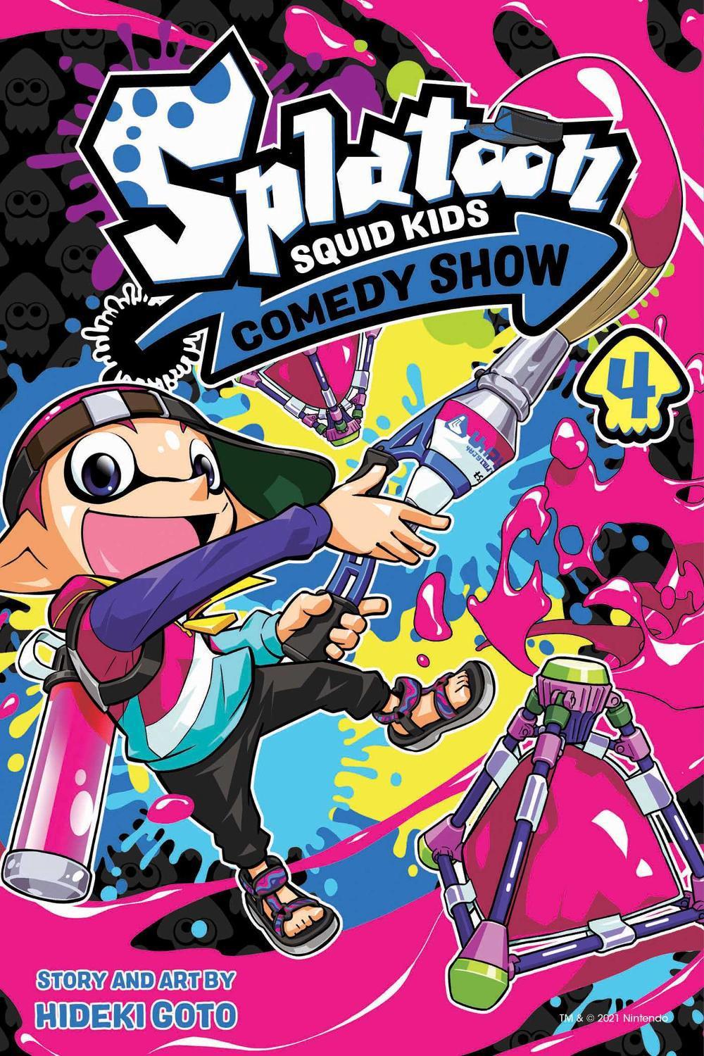 Splatoon: Squid Kids Comedy Show, Vol. 4 by Hideki Goto - ISBN: 9781974721740