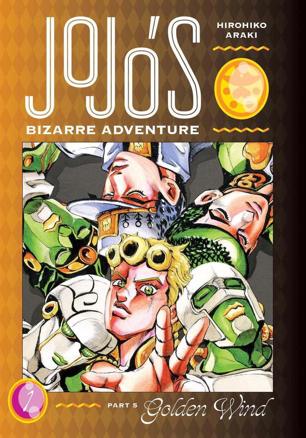 JoJo's Bizarre Adventure: Part 5--Golden Wind, Vol. 1, 9781974723492