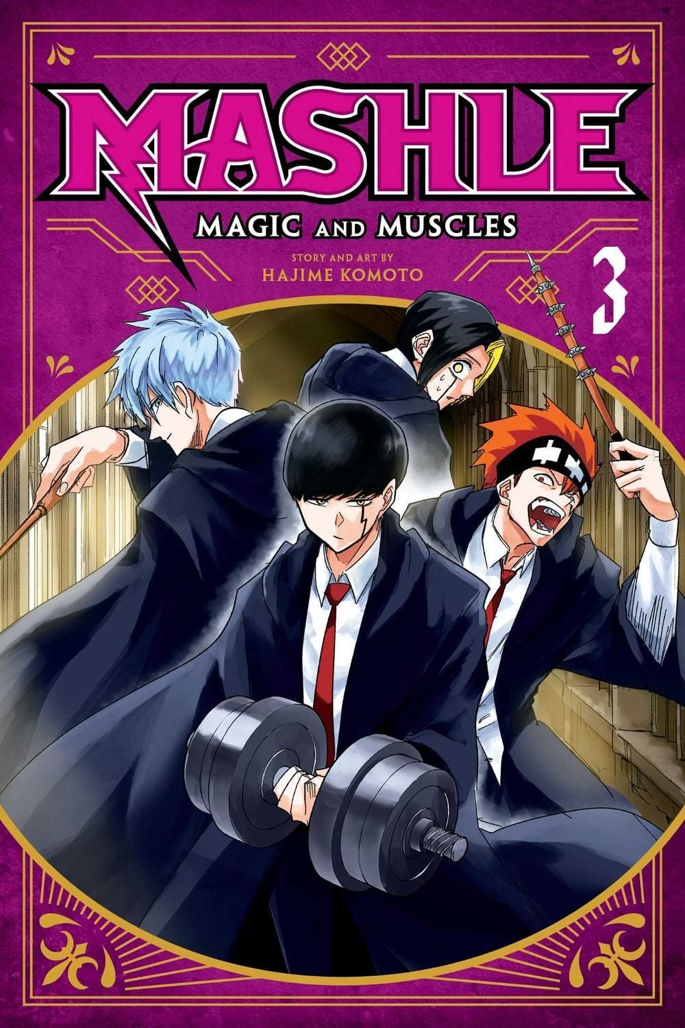 Mashle: Magic and Muscles, Vol. 3 by Hajime Komoto - ISBN: 9781974725113