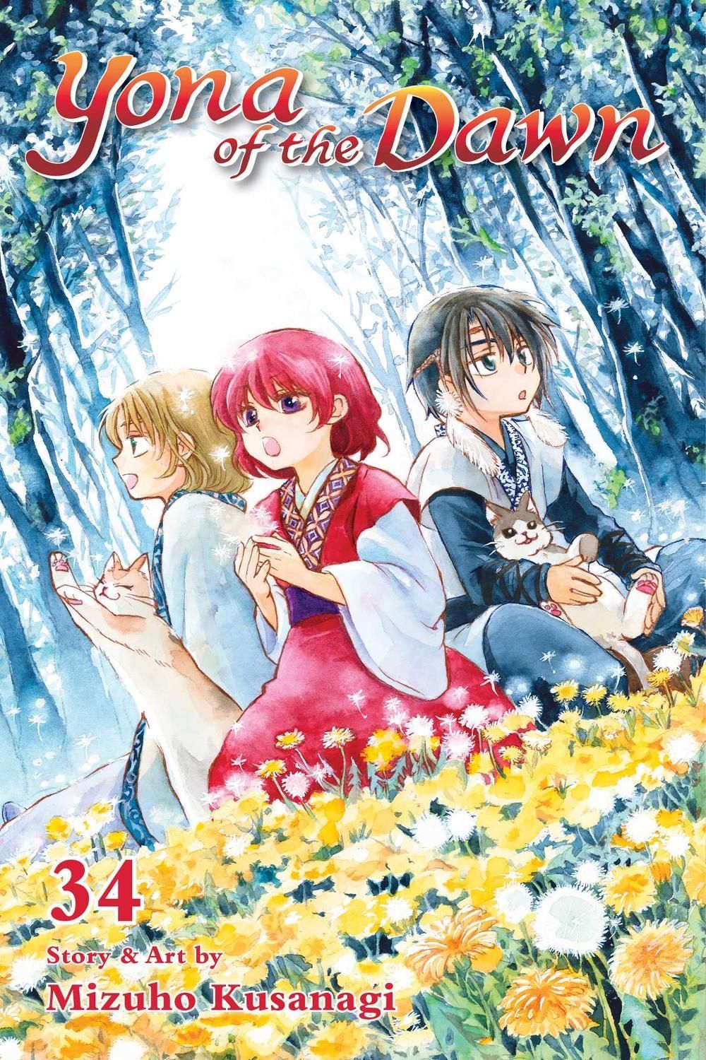 Yona of the Dawn, Vol. 34 by Mizuho Kusanagi - ISBN: 9781974725366