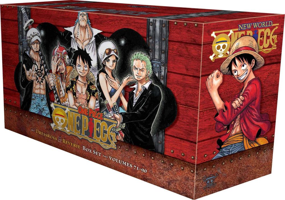 One Piece Box Set 4: Dressrosa to Reverie by Eiichiro Oda - ISBN: 9781974725960