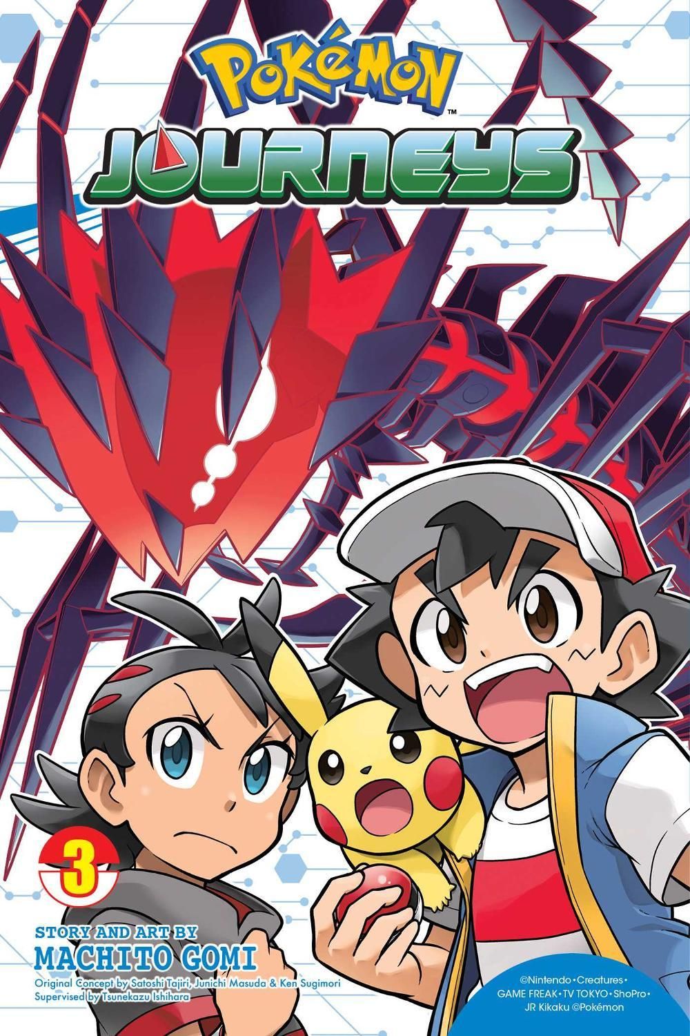 Pokémon Journeys, Vol. 3 by Machito Gomi - ISBN: 9781974730094