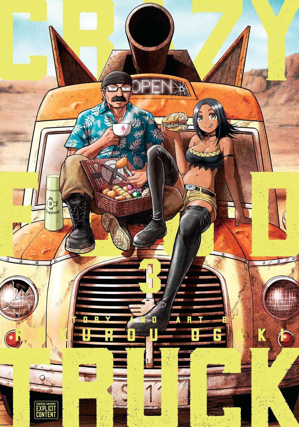 Crazy Food Truck, Vol. 3 by Rokurou Ogaki - ISBN: 9781974735976