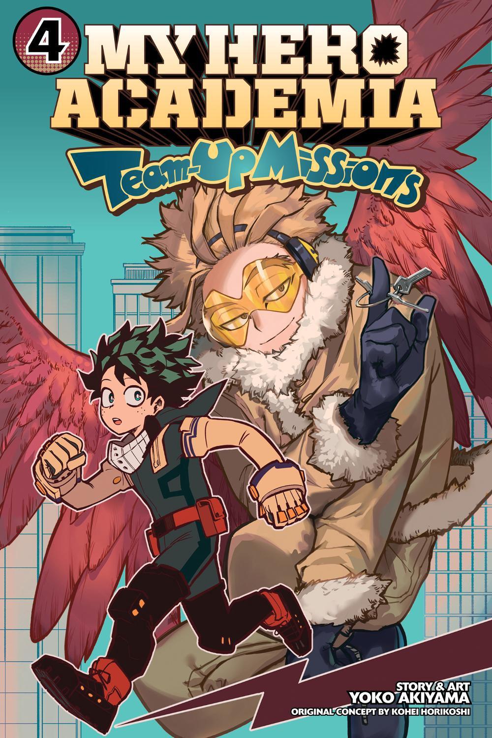 My Hero Academia: Team-Up Missions, Vol. 4 by Yoko Akiyama - ISBN: 9781974741274
