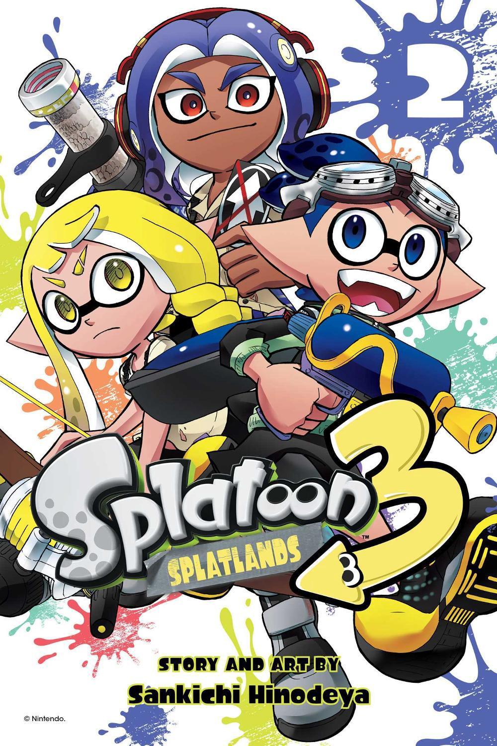 Splatoon 3: Splatlands, Vol. 2 by Sankichi Hinodeya - ISBN: 9781974746361
