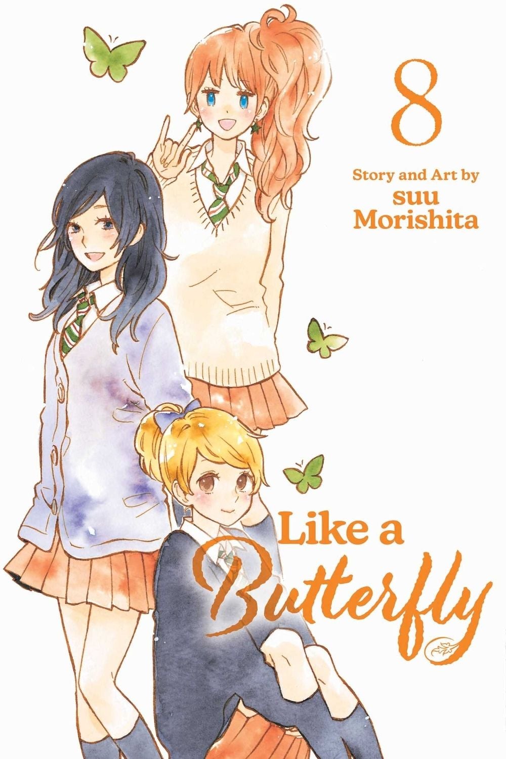 Like a Butterfly, Vol. 8 by Suu Morishita - ISBN: 9781974748822