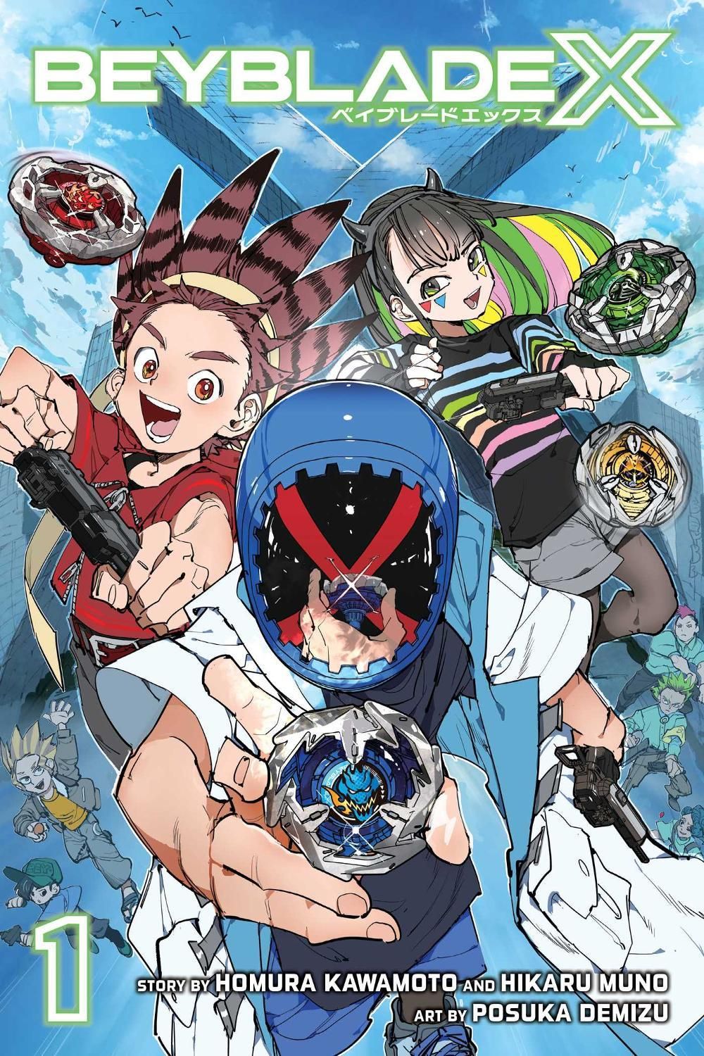 Beyblade X, Vol. 1 by Homura Kawamoto - ISBN: 9781974752614