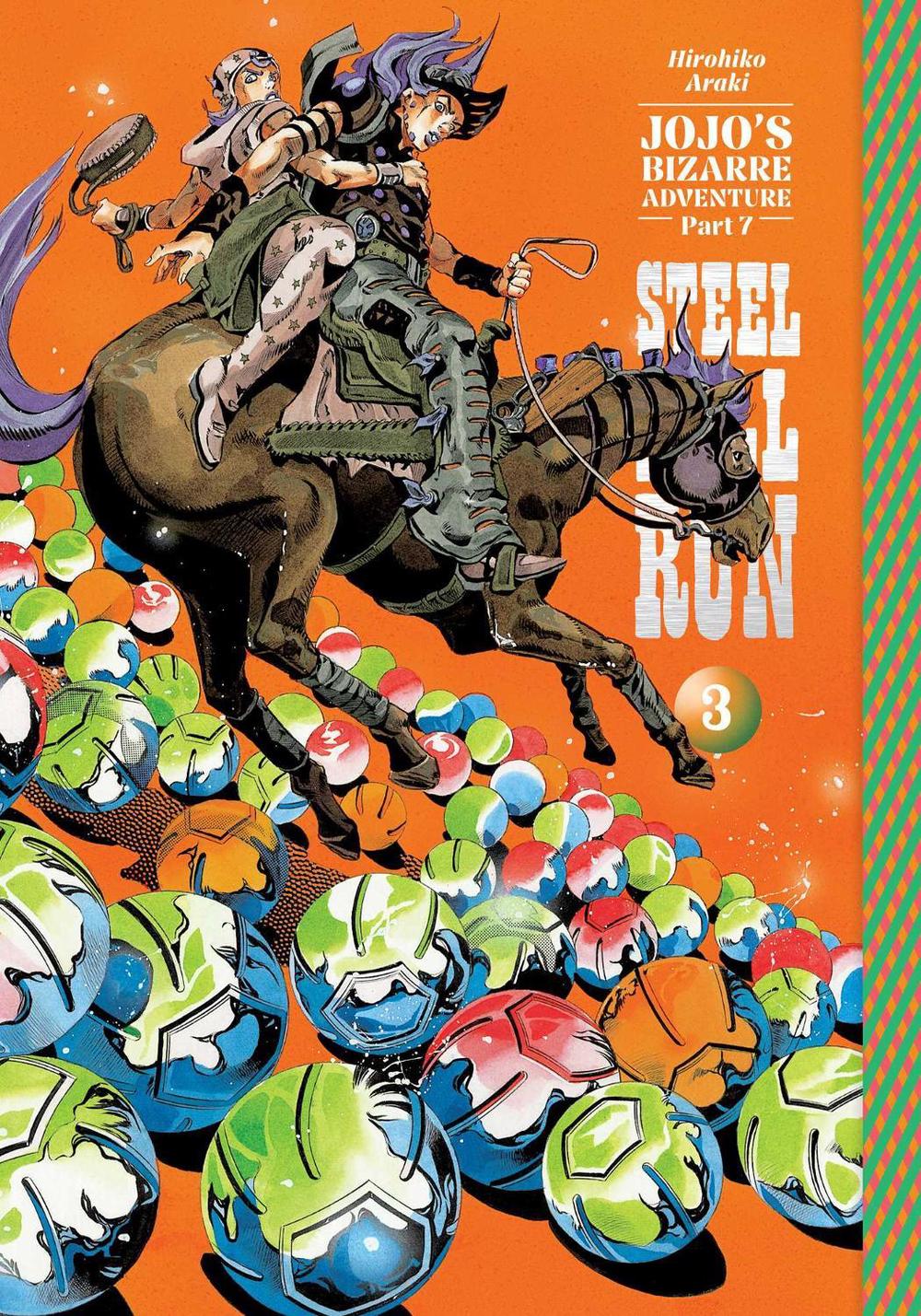 JoJo's Bizarre Adventure: Part 7--Steel Ball Run, Vol. 3, 9781974758371