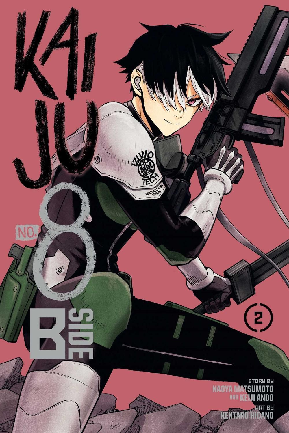 Kaiju No. 8: B-Side, Vol. 2 by Naoya Matsumoto - ISBN: 9781974758388