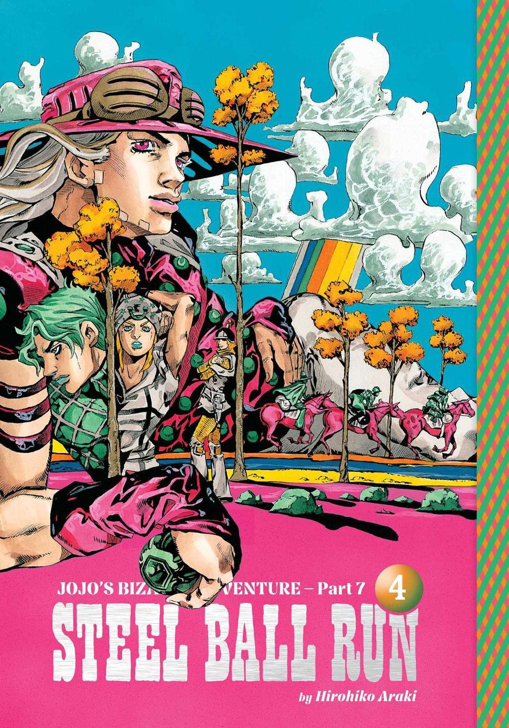 JoJo's Bizarre Adventure: Part 7--Steel Ball Run, Vol. 4, 9781974758890