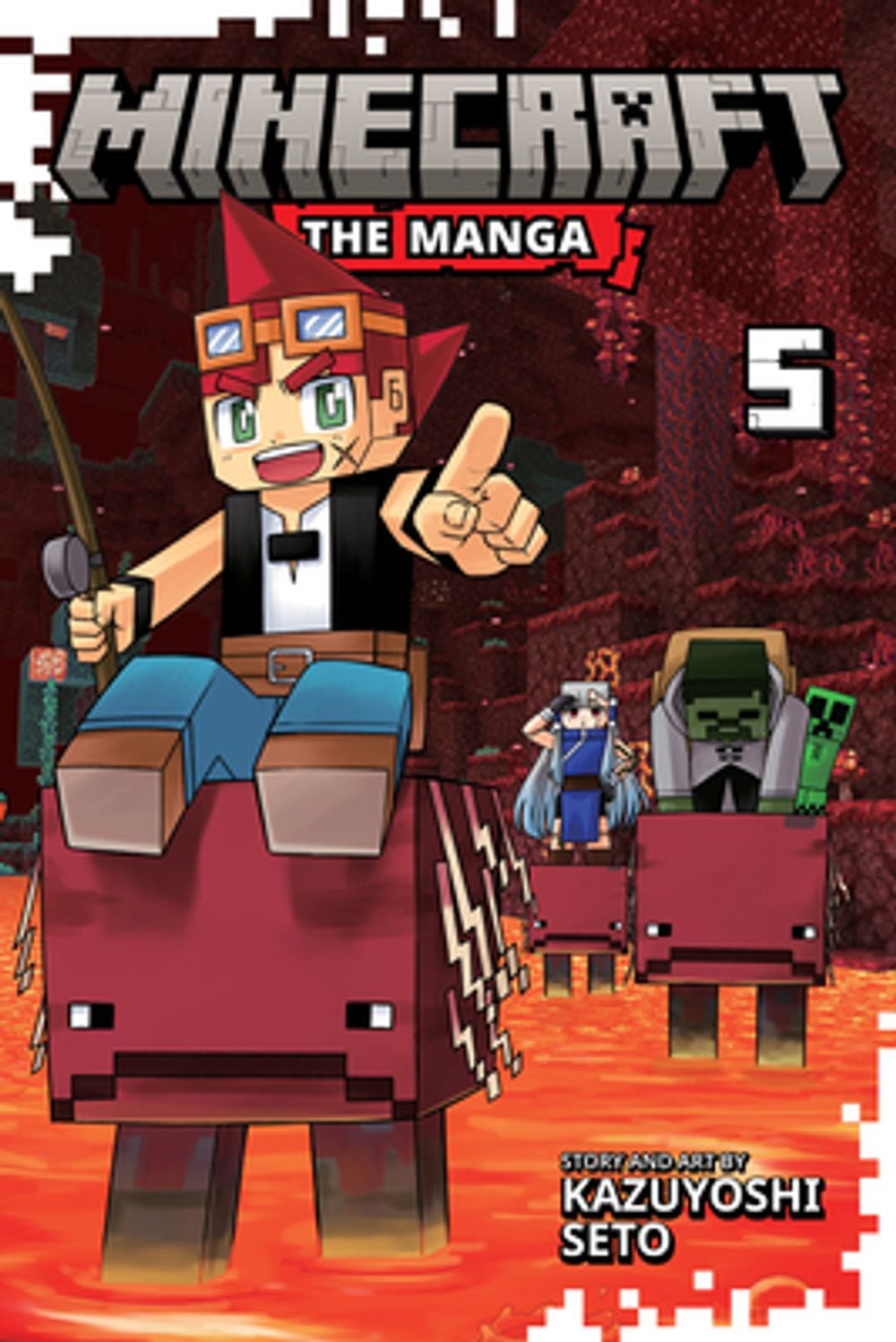 Minecraft: The Manga, Vol. 5 by Kazuyoshi Seto - ISBN: 9781974762330