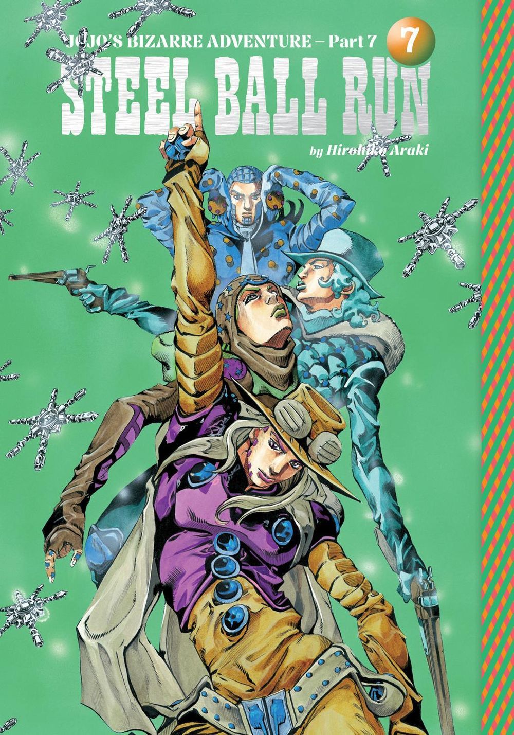 JoJo's Bizarre Adventure: Part 7--Steel Ball Run, Vol. 7 by Hirohiko Araki - ISBN: 9781974763320