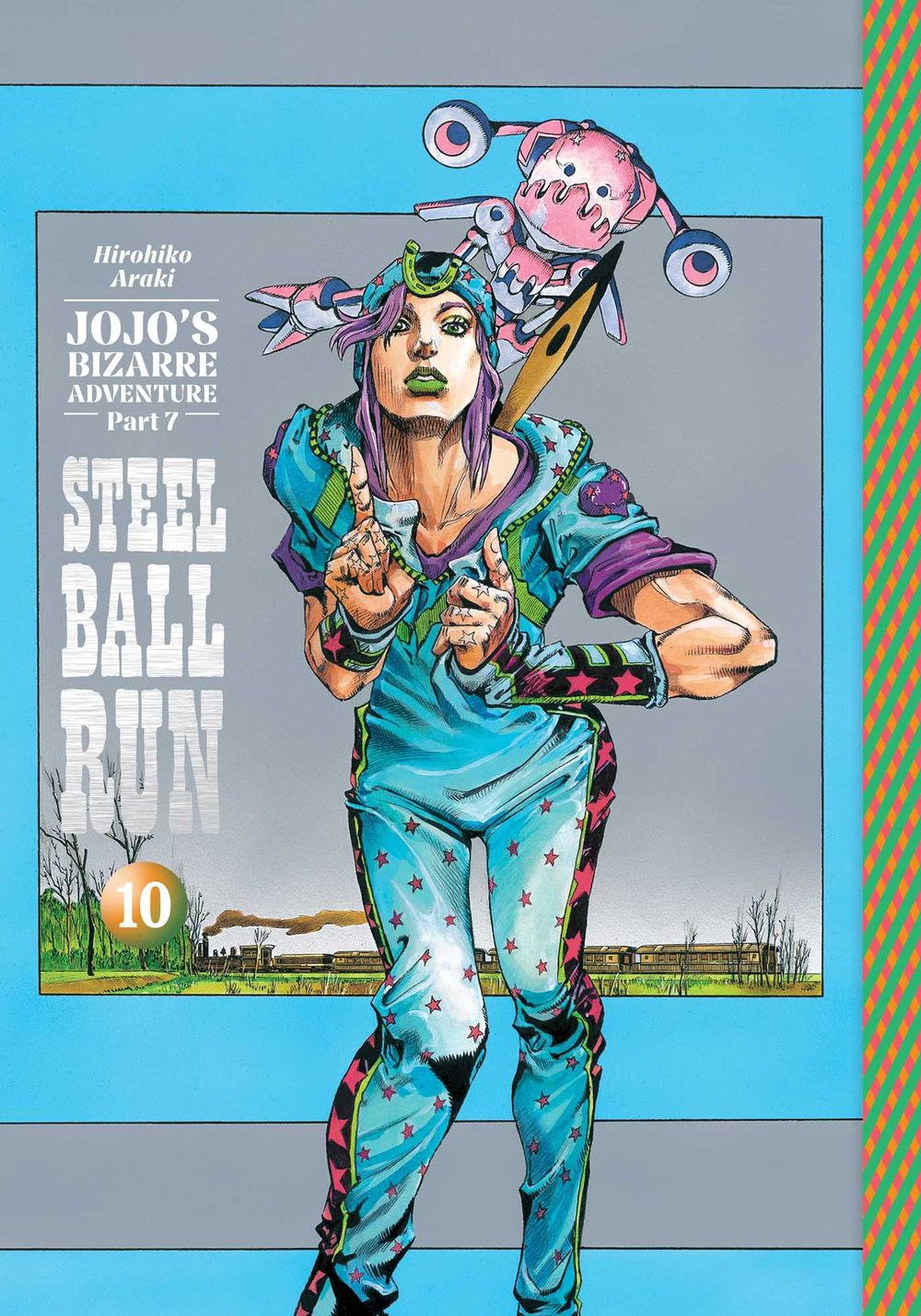 JoJo's Bizarre Adventure: Part 7--Steel Ball Run, Vol. 10 by Hirohiko Araki - ISBN: 9781974765515