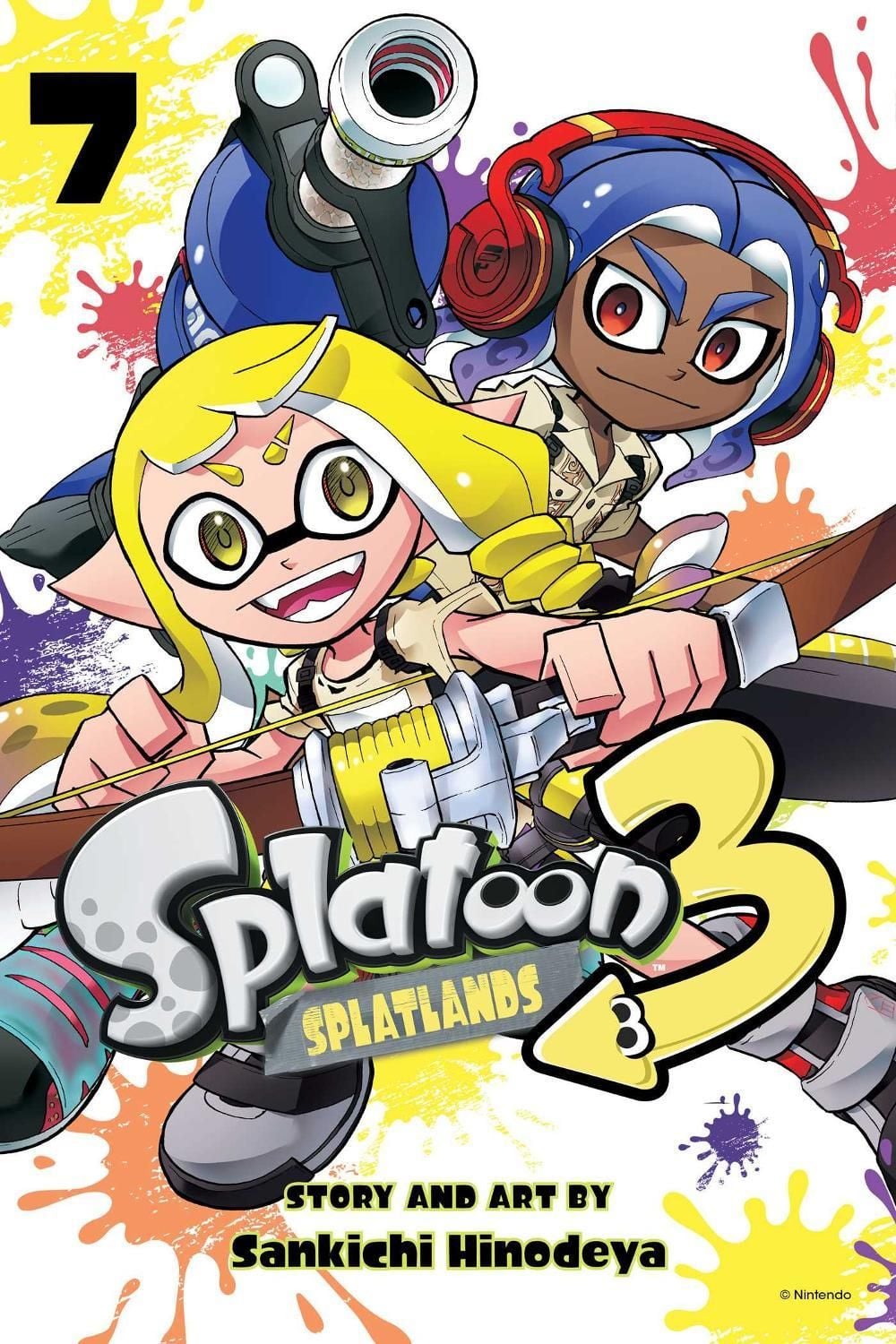Splatoon 3: Splatlands, Vol. 7 by Sankichi Hinodeya - ISBN: 9781974766468