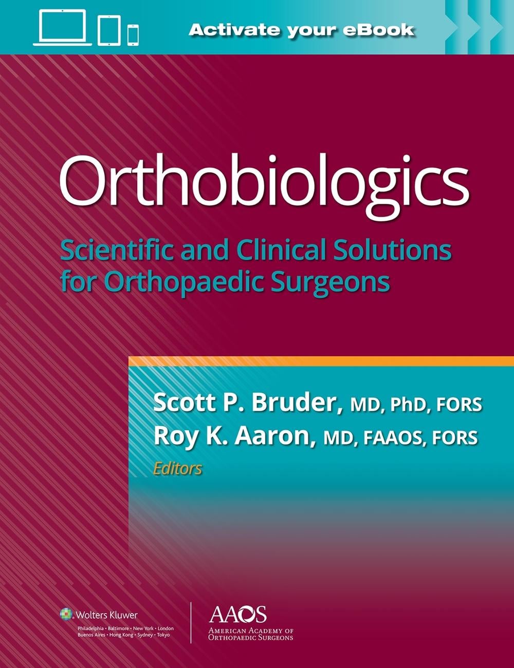 Orthobiologics by Scott P. Bruder - ISBN: 9781975175450