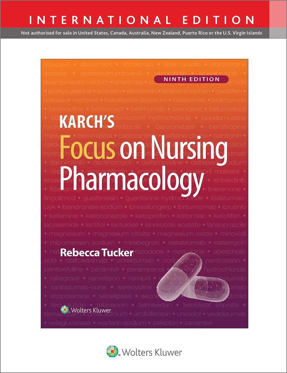 Karch's Focus on Nursing Pharmacology, 9781975180430