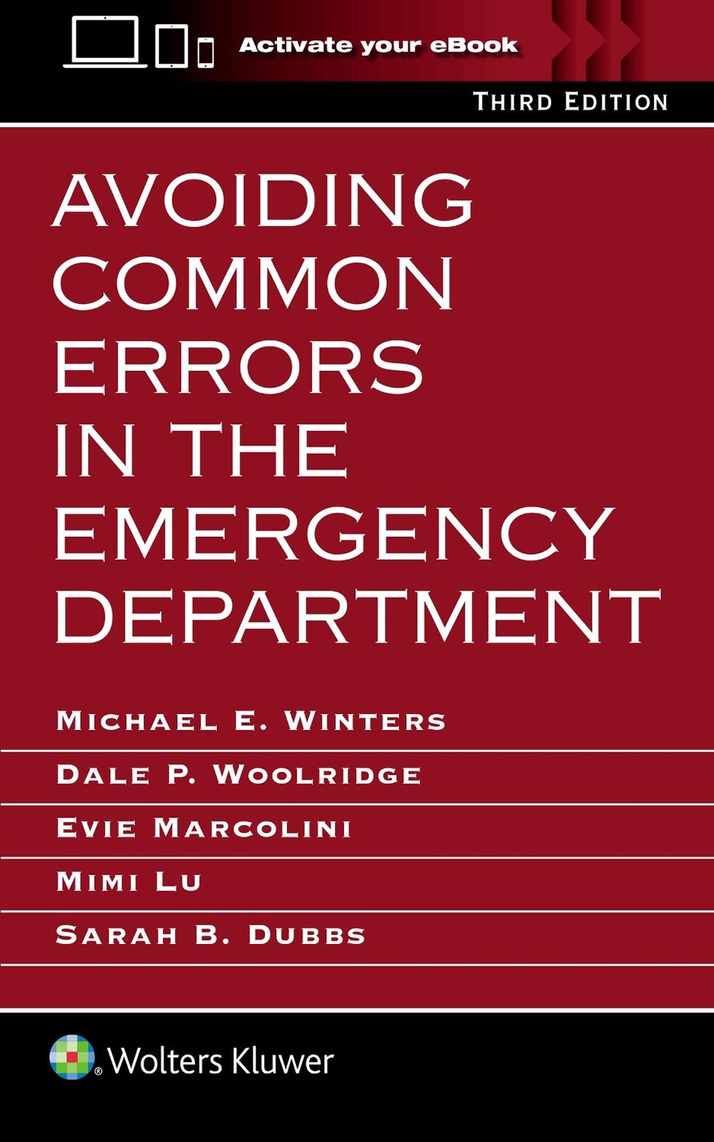 Avoiding Common Errors in the Emergency Department, 9781975211868