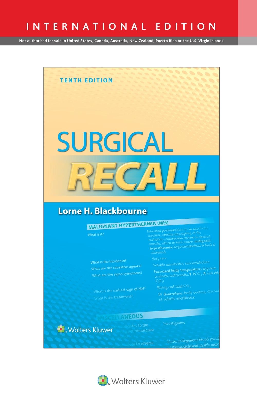 Surgical Recall, 9781975212513