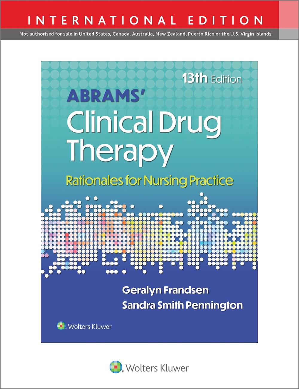 Abrams' Clinical Drug Therapy, 9781975222338