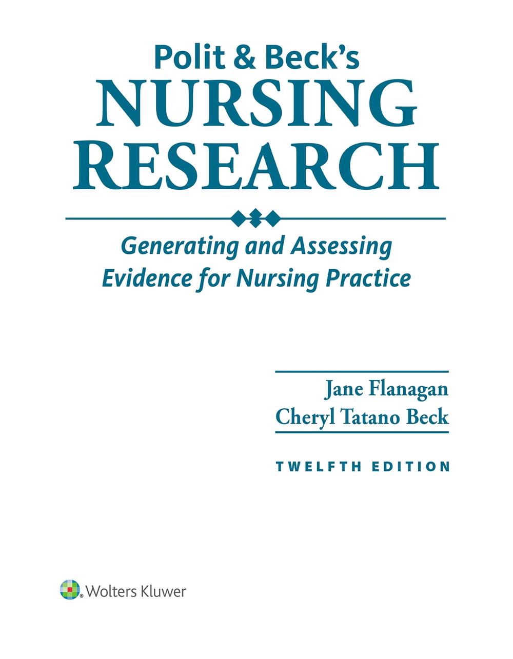Polit & Beck's Nursing Research, 9781975223809