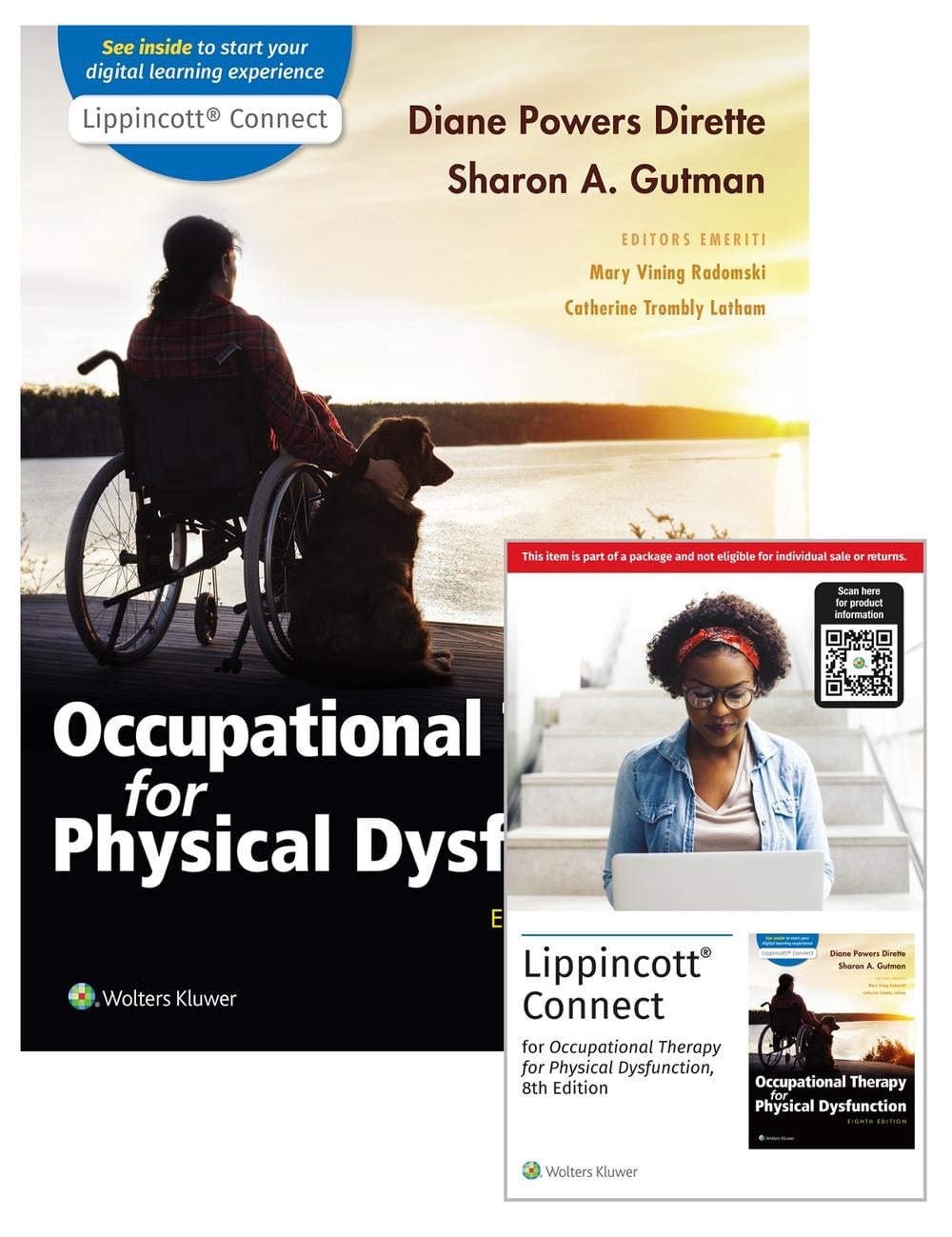 Occupational Therapy for Physical Dysfunction 8e Lippincott Connect Print Book and Digital Access Card Package, 8th Edition by Diane Dirette - ISBN: 9781975229900