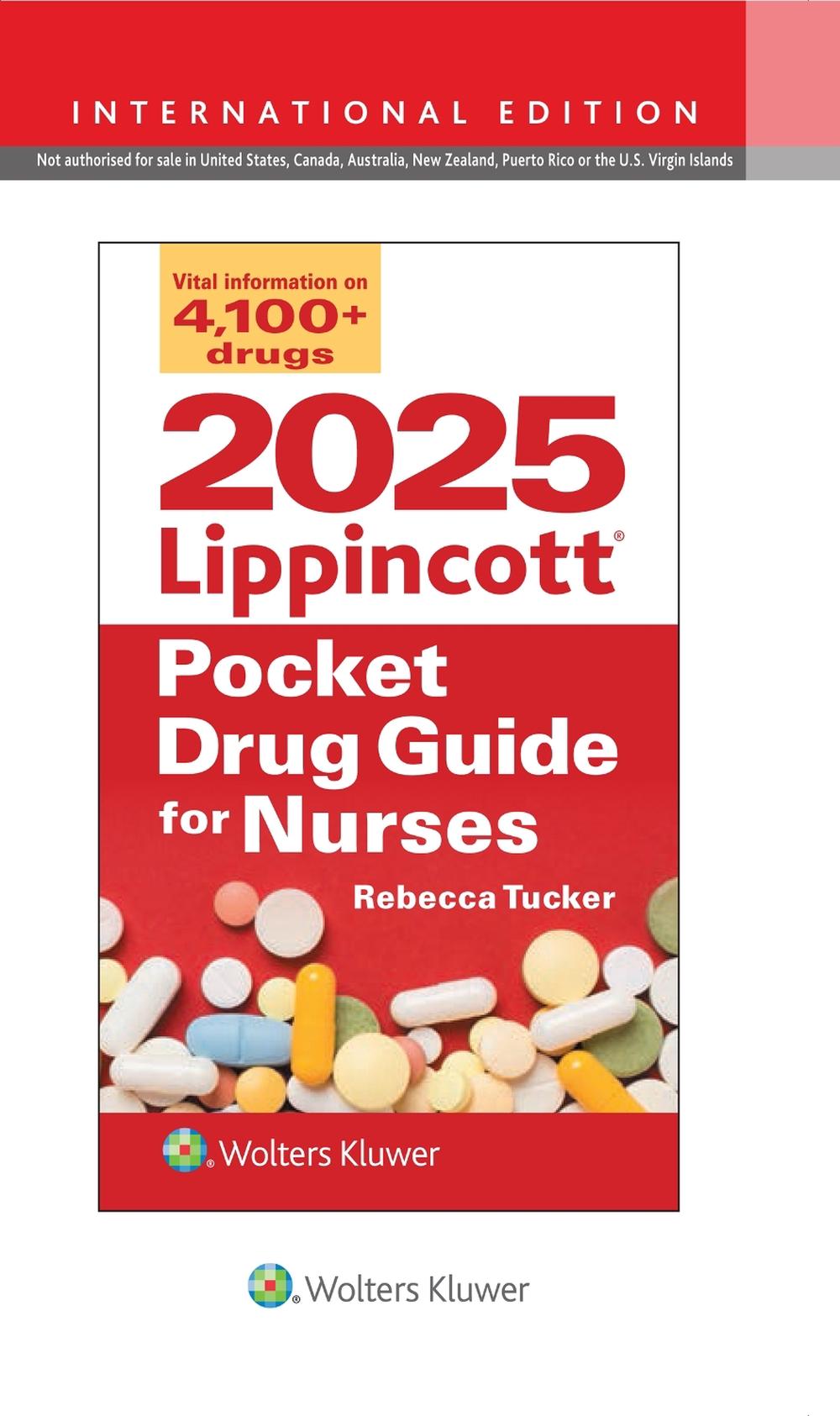 2025 Lippincott Pocket Drug Guide for Nurses, 9781975240820