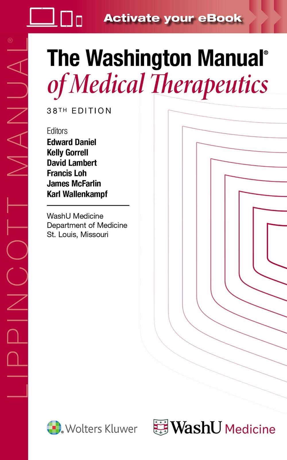 Washington Manual of Medical Therapeutics, 9781975245405