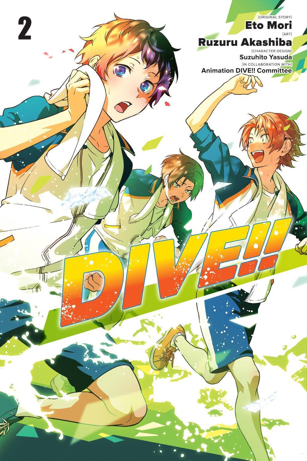 DIVE!!, Vol. 2 by Ruzuru Akashiba Eto Mori - ISBN: 9781975304140