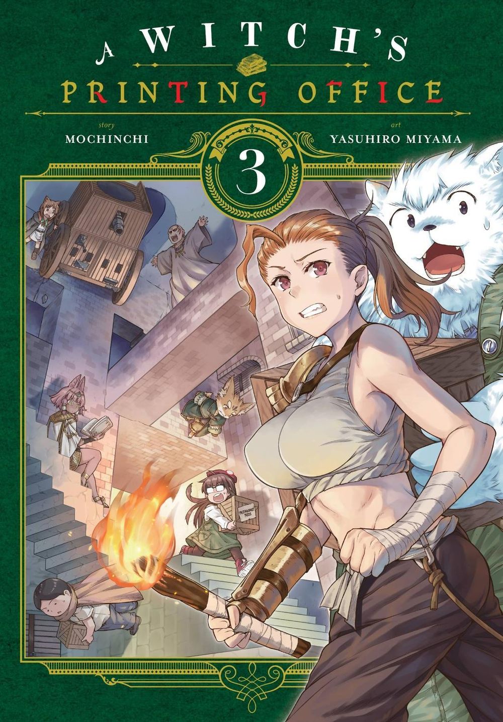 A Witch's Printing Office, Vol. 3 by Yasuhiro Miyama - ISBN: 9781975309930