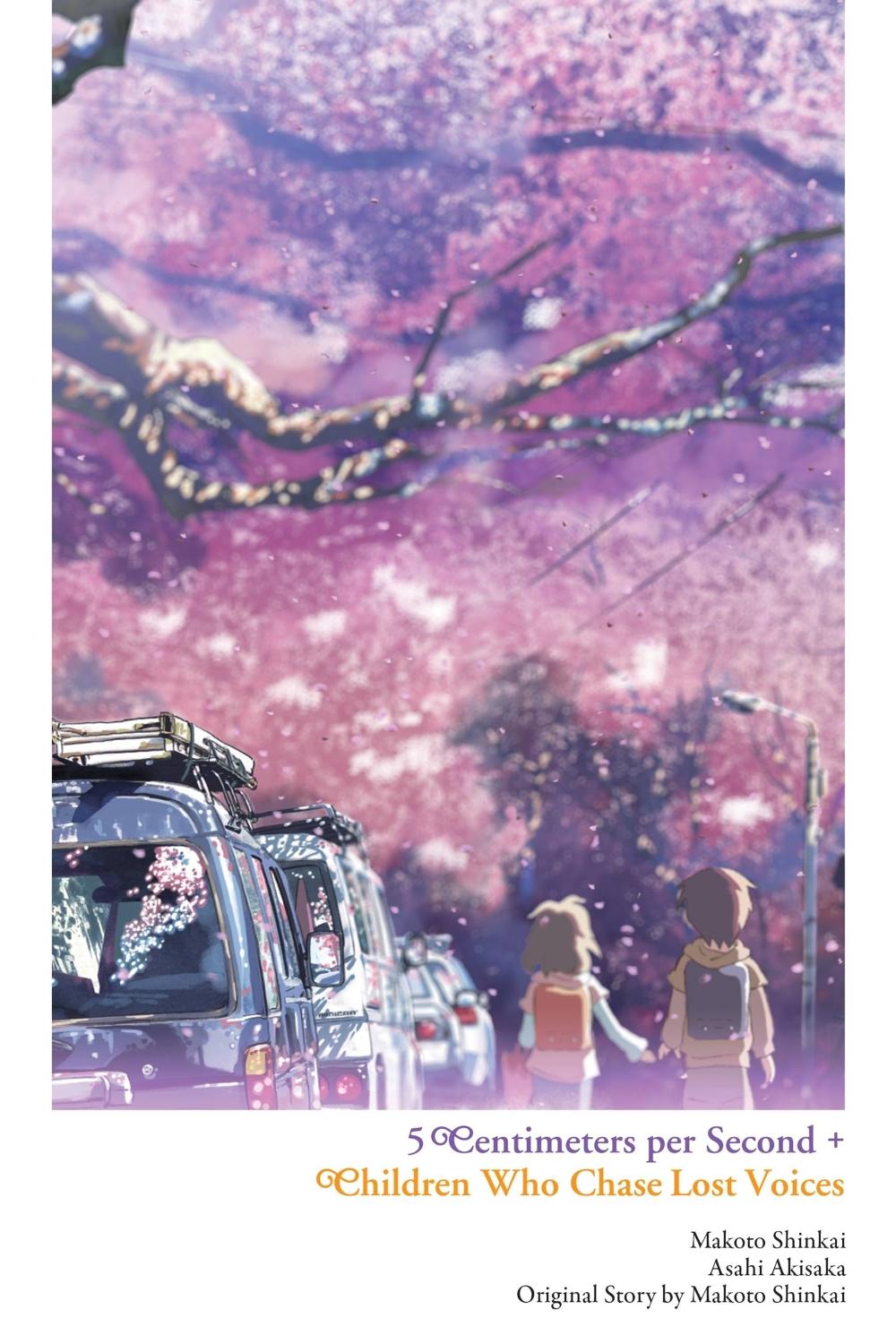 5 Centimeters per Second + Children Who Chase Lost Voices by Makoto Shinkai - ISBN: 9781975315696