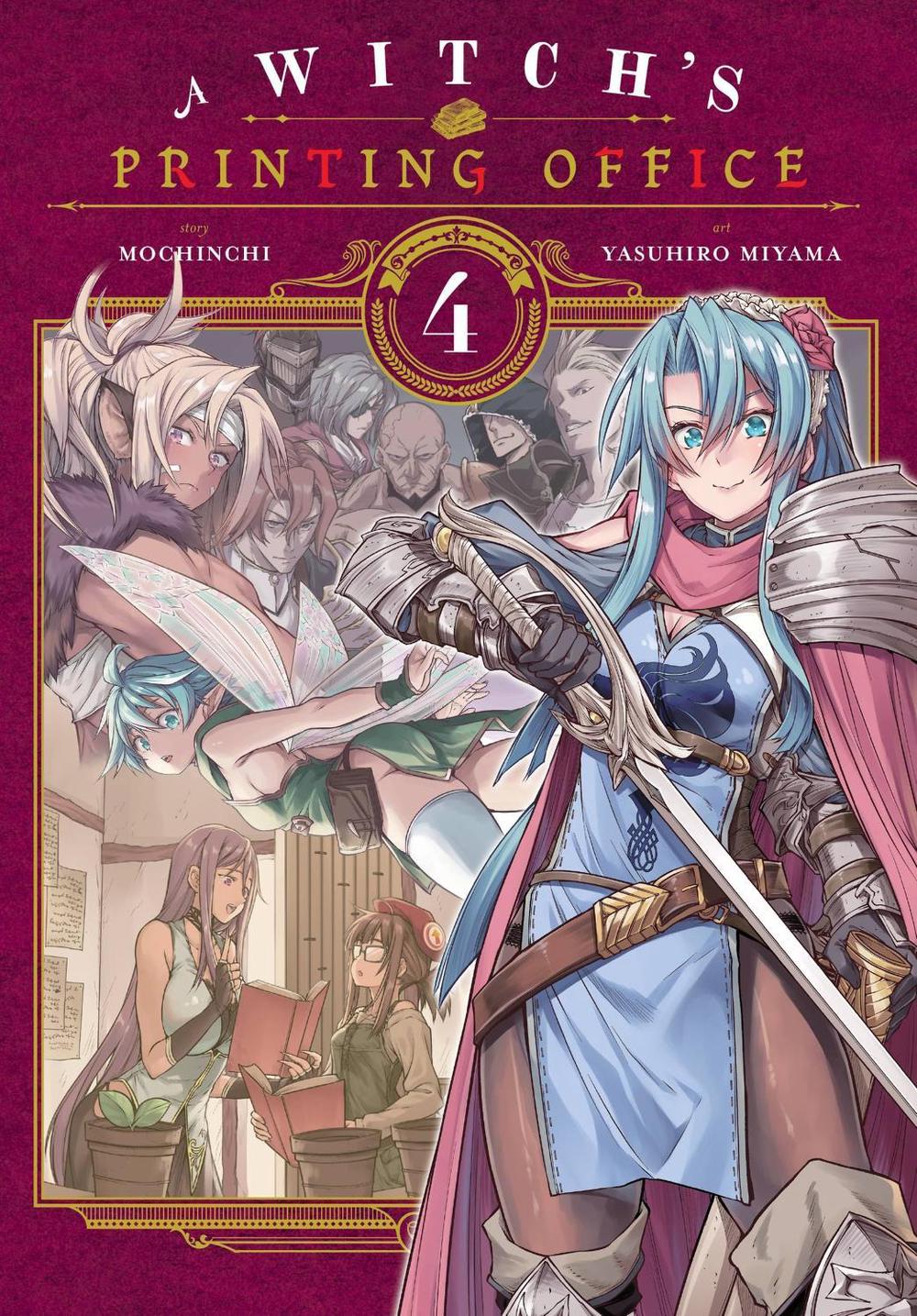 A Witch's Printing Office, Vol. 4 by Yasuhiro Miyama - ISBN: 9781975316990